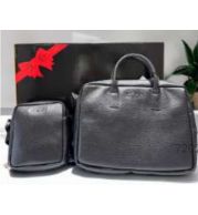 Original CROSS 2 Piece Bag Set for Executive Travel and Premium Gifting, Stylish Branded Bag Combo for Corporate Hampers, Office Use and Business Trips